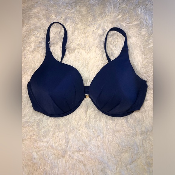 VENUS Blue Bikini Top with Molded Cups and Adjustable Straps DD NWOT - Picture 12 of 12